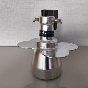 Cafeteira italiana vintage em estado de nova, modelo Moka, para 4 xícaras de café expresso, Brevett Al Puro caffe Rapid.