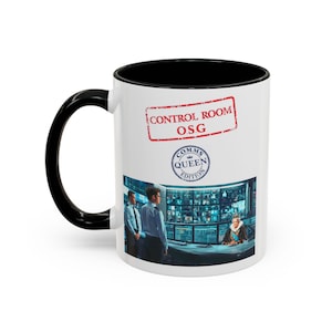 Taza divertida de edición limitada &quot;Sala de control OSG&quot; QUEEN
