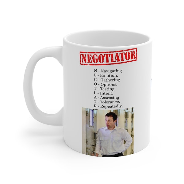 Negotiator Acronym Mug Prison Service