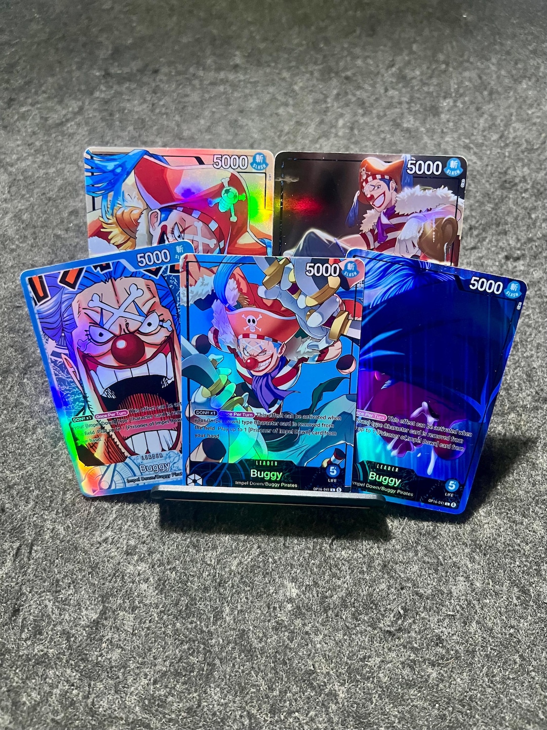 one piece card game buggy One Piece Trading Card Game The Azure Seas Seven Single Card Rare Buggy OP09-051 SP Gold