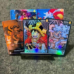 One piece gear 5 luffy card - Etsy 日本