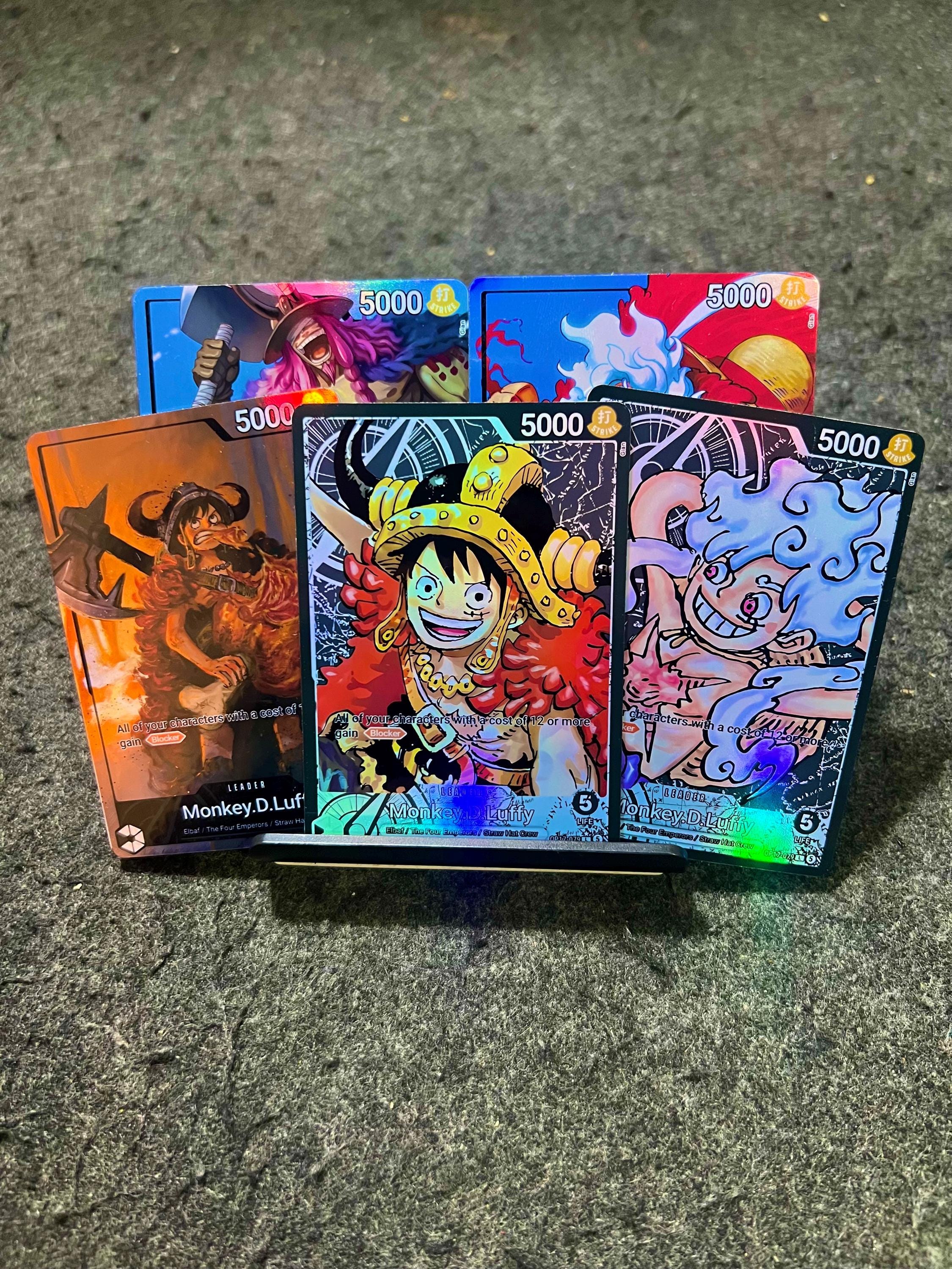 One piece gear 5 luffy card - Etsy 日本