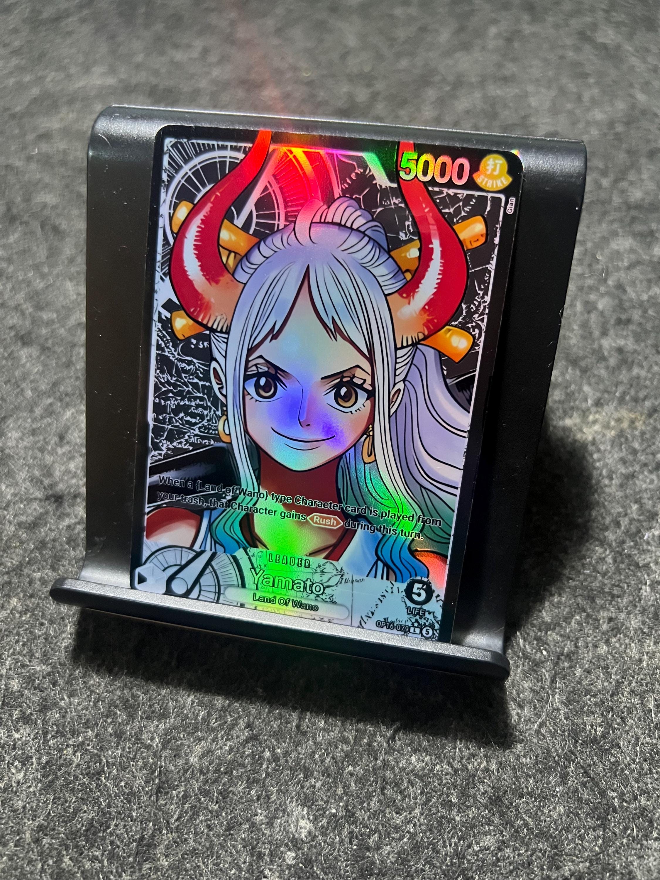 one piece card game yamato (OP16), Custom Leader of TCG Black Discover Yamato Starter Deck ST09 Yamato One Piece Card Game