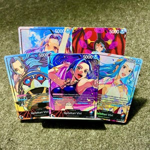 one piece card sleeves vivi Ladies Festival One Piece Waifu Holographic Card Sleeves main image 0