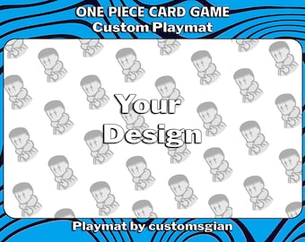 Custom Playmat | Custom Anime Art Desk Mat | Non-Slip Gaming Mousepad | Stitched Edges