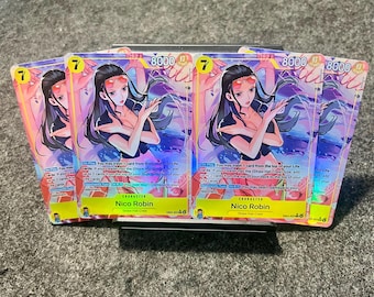 Robin EB03-055 Alternative Art (AA) - Proxy Card Holografic of One Piece [Playset of 4]