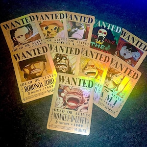 Wanted Poster Custom DON!! Pack Mugiwaras