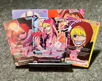 Donquixote Rosinante (OP12), Custom Leader of One Piece TCG Purple Yellow