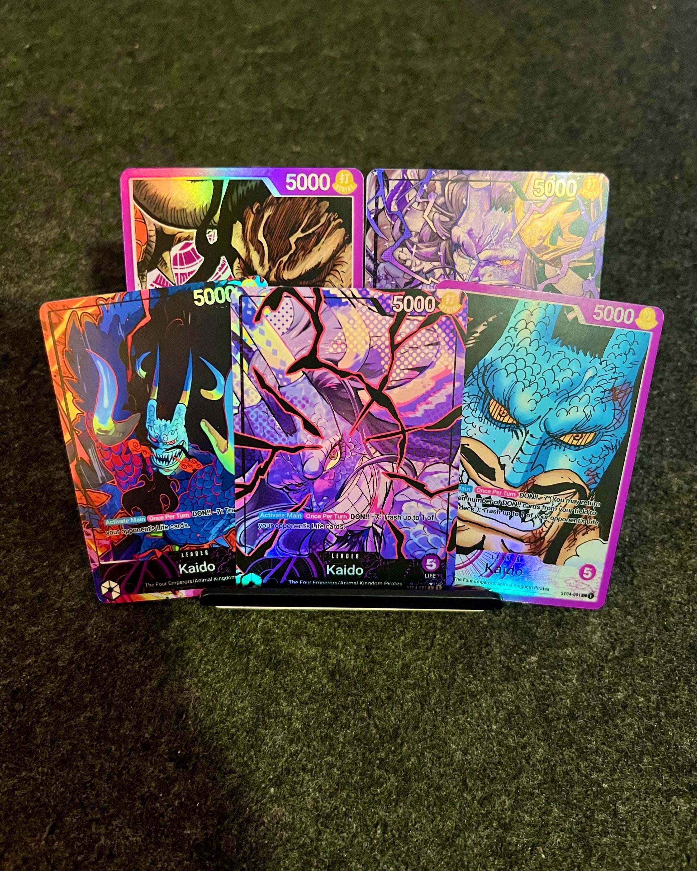 One Piece Kaido Card - Etsy One Piece Kaido Card - Etsy