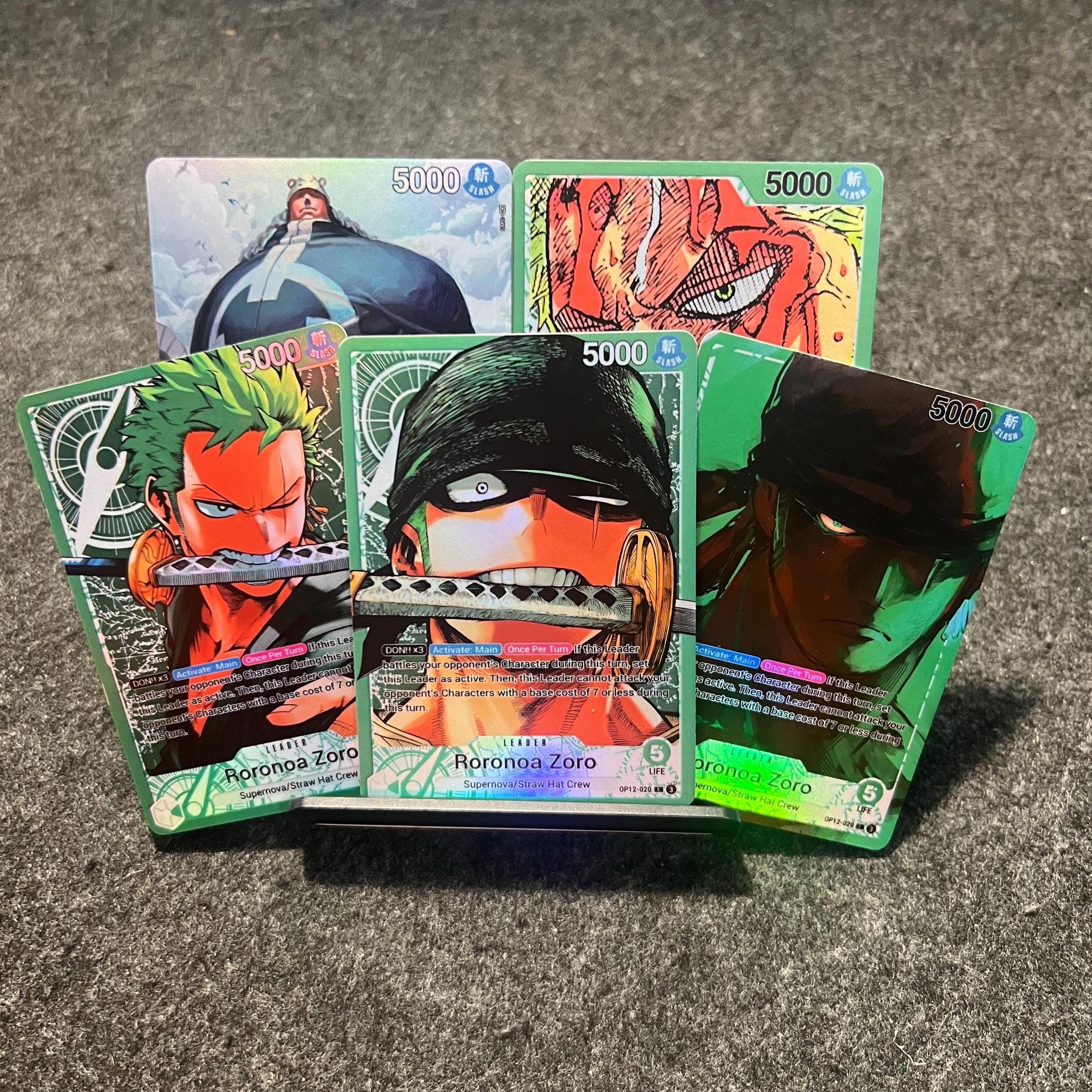Zoro leader tcg - Etsy 日本
