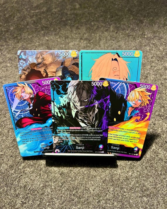 one piece tcg sanji deck Sanji ST29-004 SR Stard Deck (EGGHEAD) ONE PIECE Card Game English NM