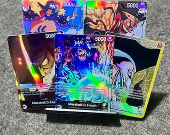 Marshall.D.Teach (OP16), Custom Leader of One Piece TCG Black Yellow