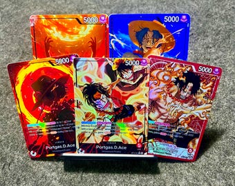 Ace (OP16), Custom Leader of One Piece TCG Red