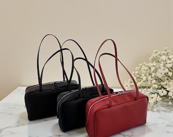 Große Leder-Einkaufstasche für Damen | Stilvolle Schulter Handtasche | Crossbody Arbeit Geldbörse | Jeden Tag Reisetasche