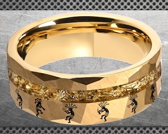 American Indian Ring, Native American Pattern Ring, Native