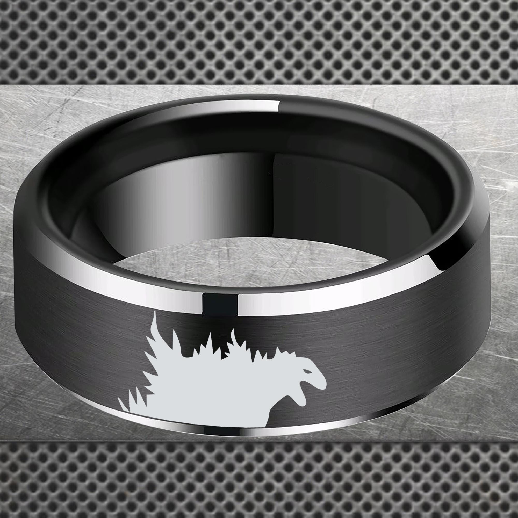 Godzilla silver ring - Etsy 日本