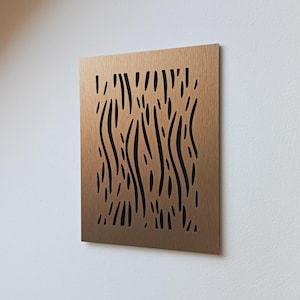 Op maat gemaakt decoratief ventilatierooster met impalapatroon