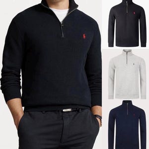 Ralph Lauren Zip Neck Jumper