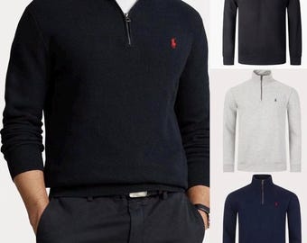 Vintage Polo Ralph Lauren Half Zip 1/3 90s Knitwear Y2k 00s - Etsy