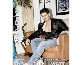 Striking Man of Britain - Matt | A3 Gloss Print, 12-Month First Edition