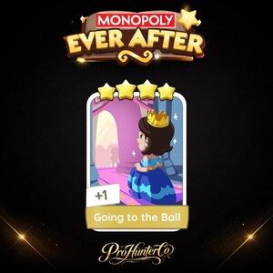 舞踏会へ行こう - セット16 - モノポリー_Go 4つ星ステッカー