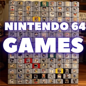 Nintendo 64 Game Cartridge – Retro N64 Console Games