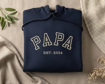 Personalized Embroidered Sweatshirt College Name Word
