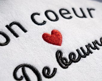 Sweatshirt My love of personalized romantic gift UK