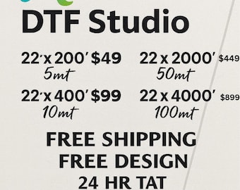 Custom DTF Gang Sheet Wholesale | Build Your Own Gang Sheet | Ready to Press Direct to Film Transfers