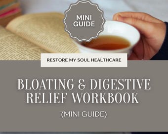 Bloating Relief Mini Workbook | Digestive Support Guide | Gut Reset PDF