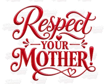 Personalized Respect Your Family Name PNG, Custom Family Name Design, Respect Your Mama Dad Grandma Grandpa PNG, Family Sublimation PNG,