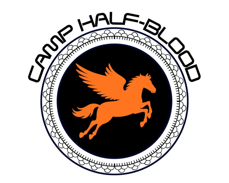 Camp Half Blood Pegasus SVG Bundle, Percy Jackson Clipart (digital ...