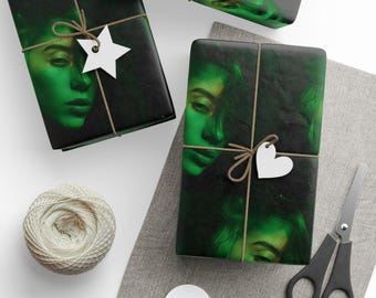 ビリーE歌手のホリデープレゼント、誕生日ギフトラッピングペーパー、クリスマスプレゼントラップ