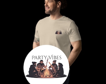 DnD Campfire Organic Cotton T-Shirt | Fantasy Gamer Tee
