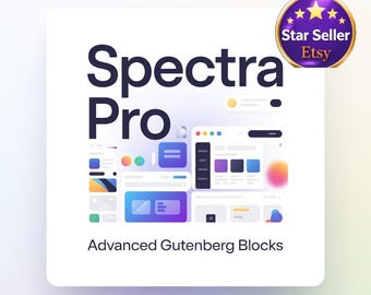 Plugin Spectra Pro per WordPress / Blocchi Gutenberg avanzati, componente aggiuntivo Page Builder, strumento di progettazione di siti Web