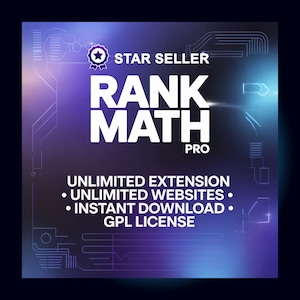 Rank Math Pro: wtyczka SEO dla WordPressa, licencja GPL (pobieranie cyfrowe)