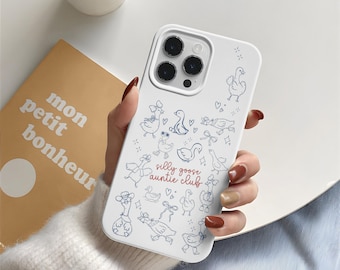 Cover per telefono Silly Goose Auntie Club: un regalo divertente per la zia