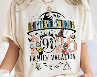 Vintage Retro Universal Studios 2026 Shirt, Universal Studios Sweathirt, Universal Family Trip Shirt, Universal Shirt, Universal Sweater