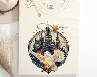 Wizard Castle Cat Shirt, Hp Sweatshirt, Reading Book Shirt, Magic Books Hoodie