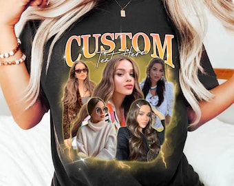 Camiseta personalizada para novia, Camiseta de colores cómodos para novio, Camiseta con cara, Sorpresa para despedida de soltera, Regalo de cumpleaños personalizado, Camiseta de grupo