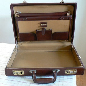 OLEG CASSINI Vintage Briefcase | Etsy