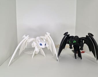 Dragon édenté Flexi/Fureur légère édenté