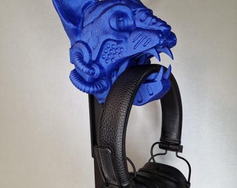 Support pour casque Cyberpunk Cat