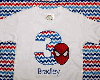 Personalizado Spiderman Cumpleaños Onesie o camiseta