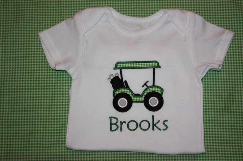 Girls Golf Cart A-Line Dress by Ishtex main image 0