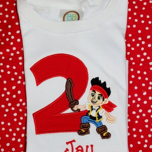Personalized Pirate Birthday Onesie or Tshirt