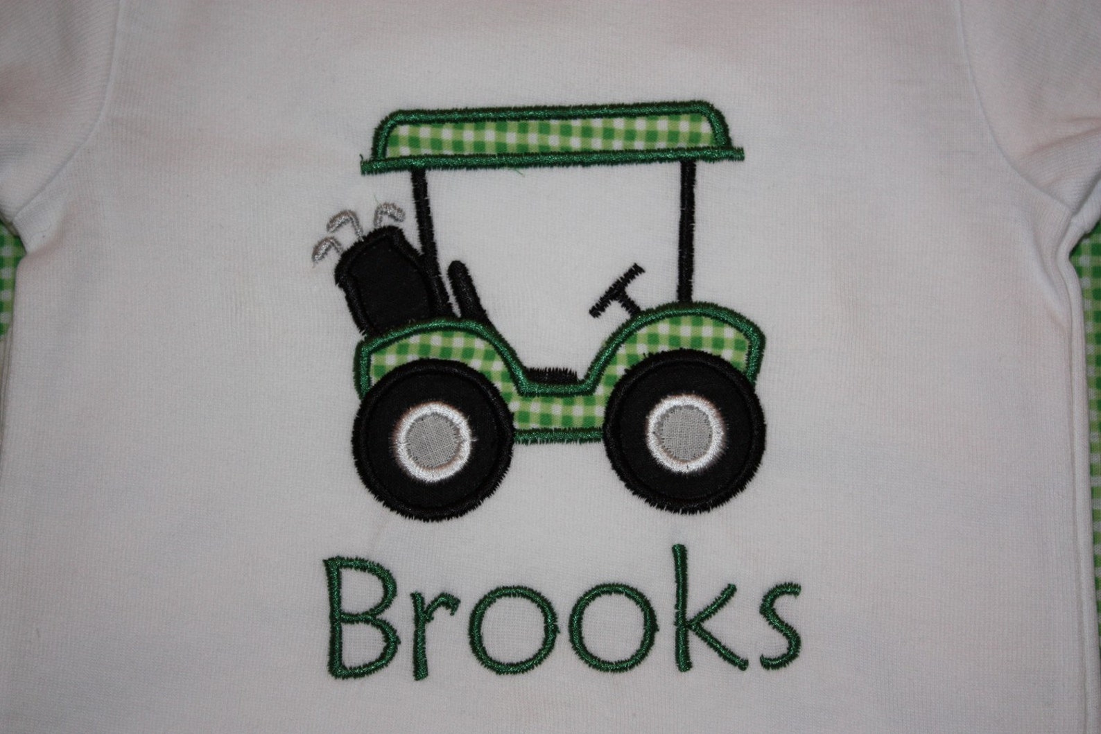 Girls Golf Cart A-Line Dress by Ishtex main image 1