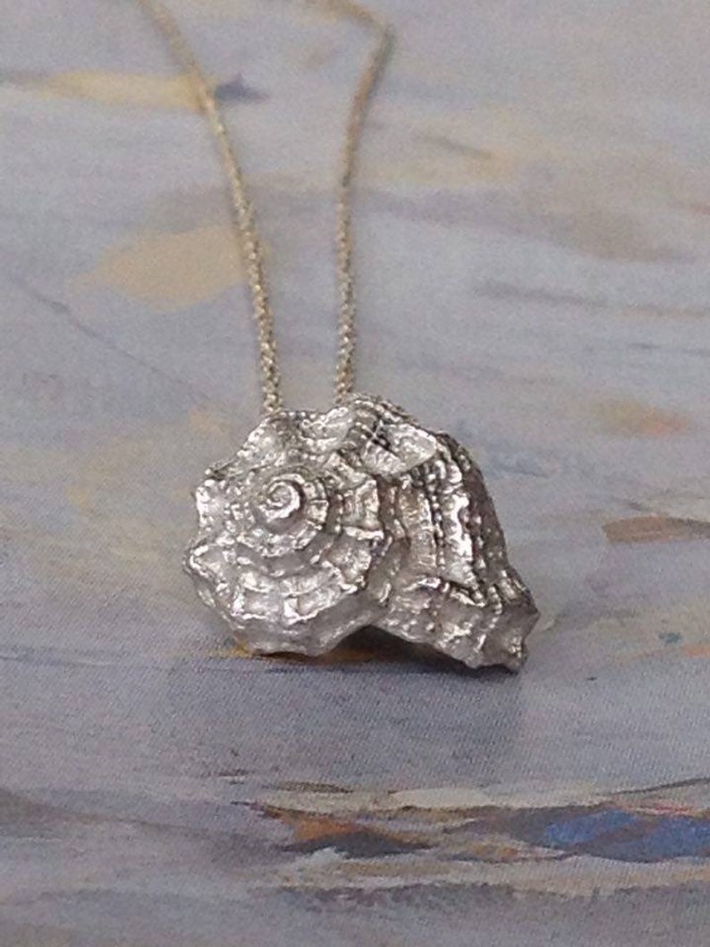 38 mm Jewels Obsession 14K White Gold Comb Pendant