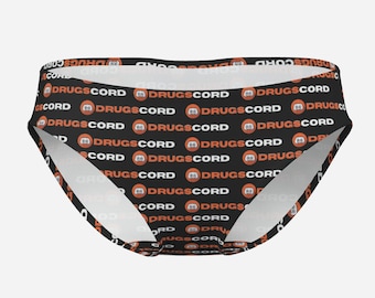 Calcinha feminina com estampa total - Seda de leite 180 g/m²