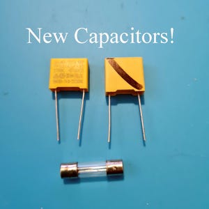 Capacitors and Fuse for Brother Knittingmachines KH 910+kh930+kh940+kh950
